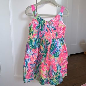Lilly Pulitzer Sz 4 “Palm Beach Coral” print dress